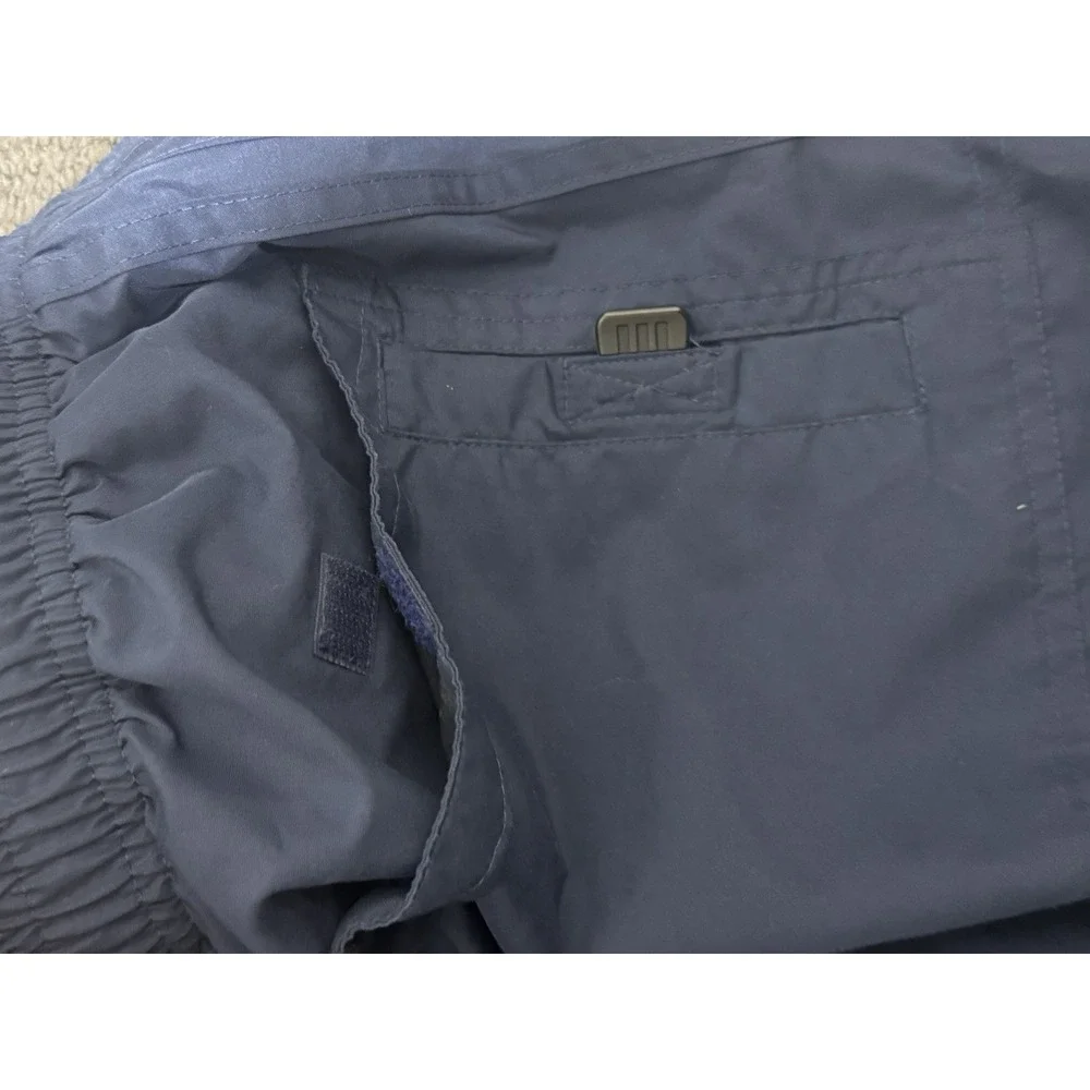 Vintage Adidas Trackpants Navy Blue Mens M Baggy Training Pants Y2K Stylish Mesh